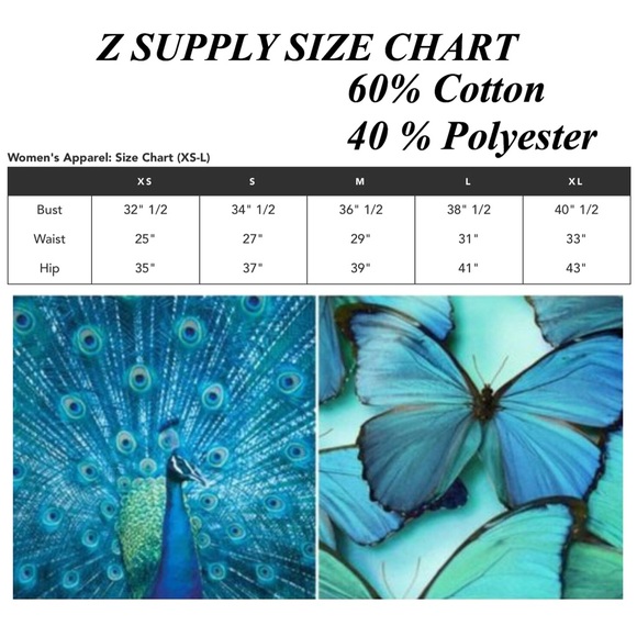 Z SUPPLY Pocket Racer Burnout Tank NEW WITH TAGS - Picture 8 of 8